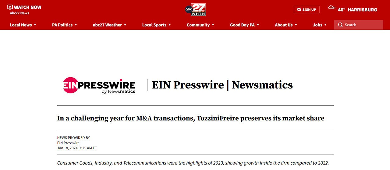 In a challenging year for M&A transactions, TozziniFreire preserves its market share